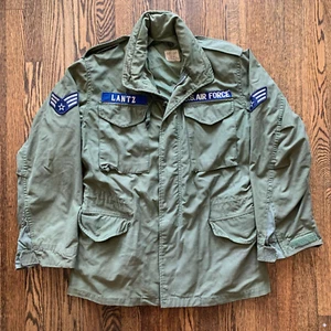 VTG US Military Jacket Coat Man’s Small Long Cotton Wind Resistant 8405-782-2937 - Picture 1 of 6