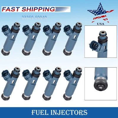 8X INYECTORES DE COMBUSTIBLE PARA 00-04 TOYOTA TUNDRA LEXUS GX470 LX470 4,7 L V8 #23250-50040 Foto 1 de 4