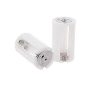 4Pcs 3 AA To D Size Battery Holder Converter Adapter Switcher Plastic Case Box - Zdjęcie 1 z 6