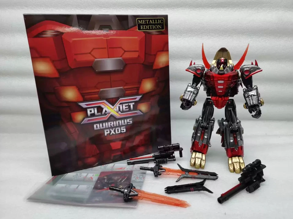 New Transformation toys Planet X PX-05B Quirinus Metallic Color Figure In Stock - Image 1 of 1
