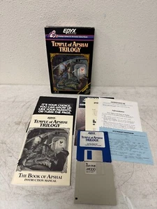 Temple of Apshai Trilogy Atari ST Video Game 1986 3.5" Disk CIB Complete - Picture 1 of 10
