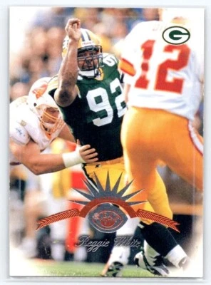 1997 Leaf - #60 Reggie White - Image 1 of 2