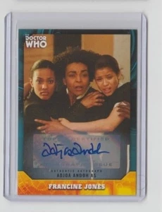 Doctor Who Signature Series Autograph Adjoa Andoh as Francine Jones #42 - Picture 1 of 1