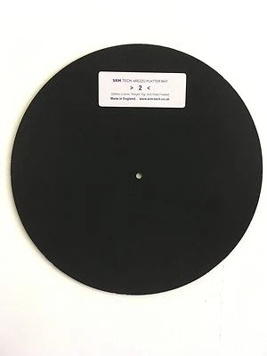 NEW SRM TECH 2MM AREZZO PLATTER MAT - INTRO. OFFER  FREE £19 PLATTER DAMPER !! - Image 1 of 2