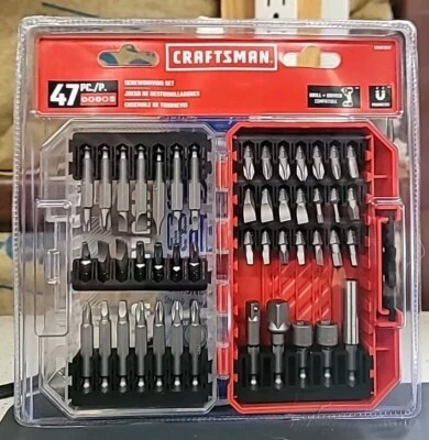 NEW CRAFTSMAN Magnetic Screwdriver Bit Set (47-Piece)  - Image 1 of 2