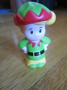 Fisher Price Little People Navidad Verde Elfo Rubio Repuesto 2013 - Imagen 1 de 10