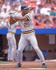 1989 Pittsburgh Pirates BOBBY BONILLA Glossy 8x10 Photo Baseball Print Poster