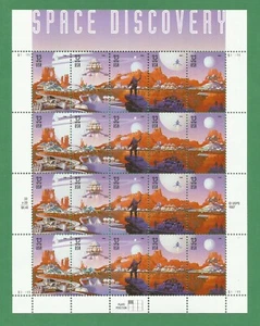 3238 - 3242 US Space Discovery Never Hinged Sheet Issue Year 1998 - Bild 1 von 2