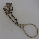 Trachtenschmuck Rockstecker floral gestaltet im Form einer Lyra Alpacca (107691)