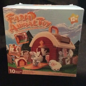 Montessori Toys for Toddlers 1 2 3 Year Old, 10 Pcs Farm Animal Toys, - Picture 1 of 7