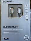 HDMI to HDMI sandstrom silver series 1M