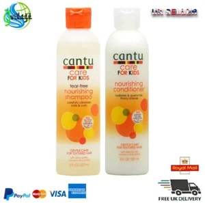 Cantu Care for kids nourishing shampoo and conditioner each 237 ml - Picture 1 of 5