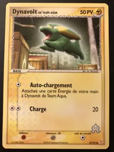 Carte Pokemon DYNAVOLT 53/95 Team Aqua Vs Team Magma FR NEUF - Imagen 1 de 1