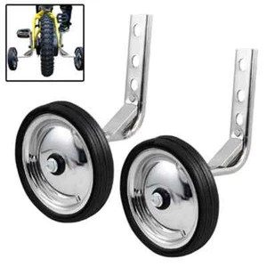 Quality Universal 12 14 16 18 20 inch METAL Training Wheels For Kids Bikes - Picture 1 of 1