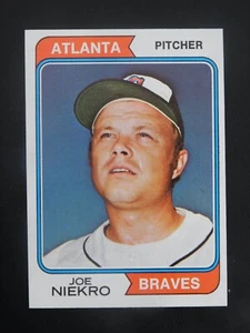 1974 Topps Baseball Card #504 Joe Niekro (NM) - Picture 1 of 2