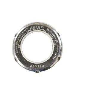 SEIKO KINETIC 5M42 STAINLESS GLASSBACK WATCH CASE BACK FOR PARTS REPAIR REPLACE - Picture 1 of 2