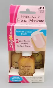 Sally Hansen Hard As Nails French Manicure Sheerly Opal 3414 - Picture 1 of 1