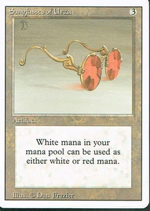 MAGIC THE GATHERING REVISED ARTIFACT SUNGLASSES OF URZA lp - Picture 1 of 1