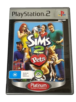 The Sims 2 Pets PS2 (Platinum) PAL *No Manual* - Image 1 of 2