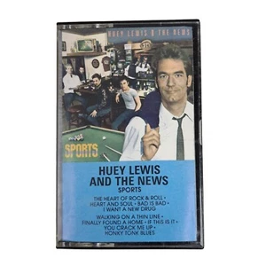 Huey Lewis And The News Sports Audio Cassette Tape Chrysalis 1983 - Imagen 1 de 5