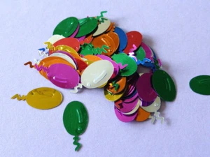 100 Luftballons Ballons Streuelemente Kartengestaltung Basteln Farbmix ca.26mm - Bild 1 von 1