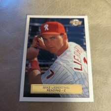 1992-93 Fleer Excel Mike Lieberthal #86