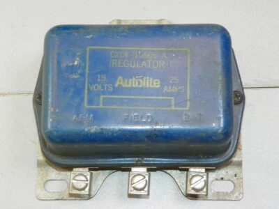 Ford Falcon Mustang 1962-65 Autolite Regulator 15V 25 Amps OEM C2DF-10505-A - Image 1 of 2