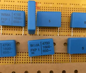 4.7nF 1600V Polypropylene High Voltage Pulse Capacitor WIMA FKP-1 Multi Qty - Picture 1 of 1