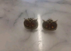 Owl Earrings - Picture 1 of 2