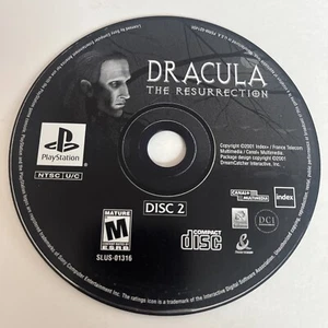 Dracula: The Resurrection (Sony PlayStation 1, 2001) Nur Disc 2. Getestet - Bild 1 von 3