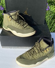 jordan 12 army green