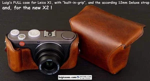LUIGI's FULL CASE for LEICA X2 and X1,FINEST DIGITAL COMPACT,SOME READY TO SHIP. - Picture 1 of 12