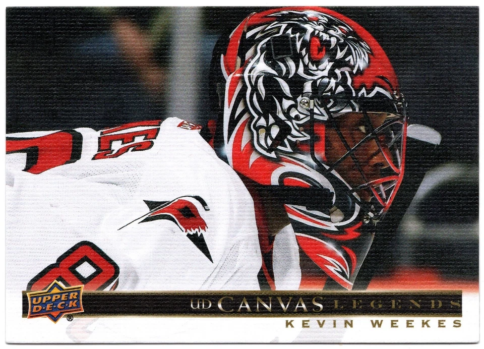 2020-21 SP Signature Edition Legends UD Canvas KEVIN WEEKES #C-52 Carolina - Image 1 of 1