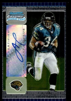 2005 Bowman Chrome Alvin Pearman Rookie Auto Jacksonville Jaguars #239 - Image 1 of 2