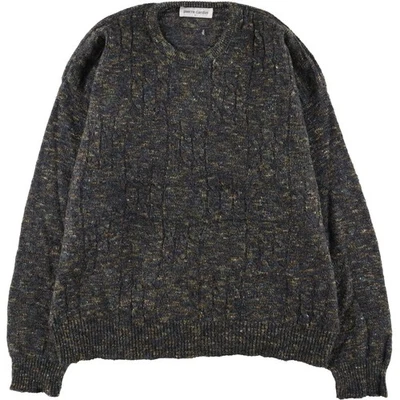 Suéter de lana tejido cable Pierre Cardin vintage hecho en EE. UU. talla L para hombre s... Foto 1 de 4