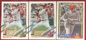 2021 Topps Shohei Ohtani 3 Card Lot - Bild 1 von 2