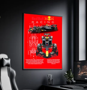Oracle Red Bull Racing Formula 1 Collector’s Poster Print – A3 Wall Decor - Picture 1 of 5