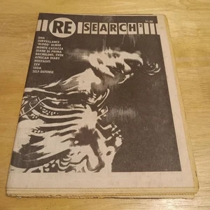 RE/search 2 1981 San Francisco 4to SC Fold Over Newsprint Diane Di Prima VG+  - Imagen 1 de 4