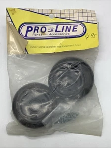 Vintage Pro Line 100-F Tamiya Sand Scorcher Replacement Front Wheels - Picture 1 of 2