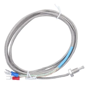 PT100 Thermocouple Temperature Sensor Screw Type Transducer ‑200‑450℃ WZPT‑M8 - Picture 1 of 12