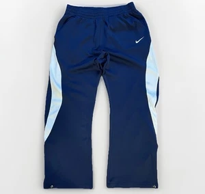 Vintage Nike FITDRY Trainingshose Herren Medium Blau Y2K Straight Jogginghose Warm Up - Bild 1 von 4