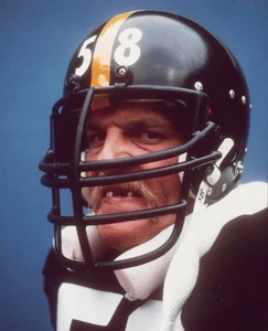 Jack Lambert Snarl Pittsburgh Steelers 8x10 Vintage NFL Football Photo - Picture 1 of 1