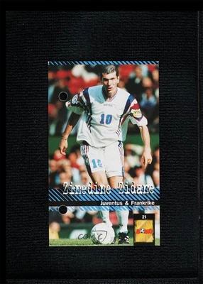 1998-99 Revista Boing Big Stars Zinedine Zidane #21 - Imagem 1 de 2