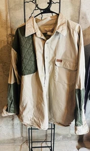 Camisa de Tiro Woolrich Outdoor Guide Collection Caqui/Verde Loden Talla 2XL - Imagen 1 de 8