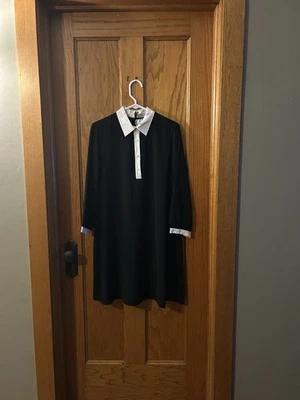 Alice + Olivia Fatima Collared Shirt Dress NWT Size Large - Image 1 of 4