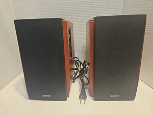 EDIFIER Bookshelf Speakers 10 x 8" x 6" Model R1700BT Bluetooth With New Remote  - Picture 1 of 11