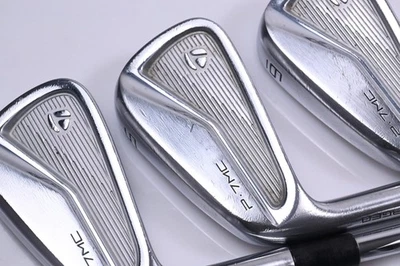 Left Hand Taylormade P7MC 2020 Irons / 4-PW / Stiff Flex Project X LZ 120 Shafts - Image 1 of 4