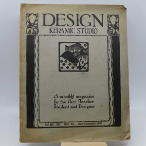 Design Keramic Studio: A Monthly Magazine for the Art Teacher Student and Desi.. - Picture 1 of 1