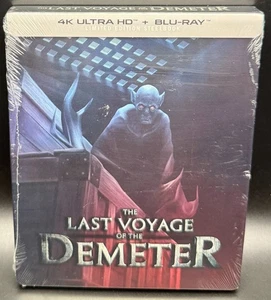 THE LAST VOYAGE OF THE DEMETER SHOUT! FACTORY 4K UHD BLU-RAY STEELBOOK *SEALED* - Picture 1 of 17