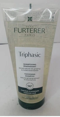 Rene Furterer Triphasic Thickening Anti-Hair Loss Shampoo 6.7fl oz / 200ml NEW - Image 1 of 3